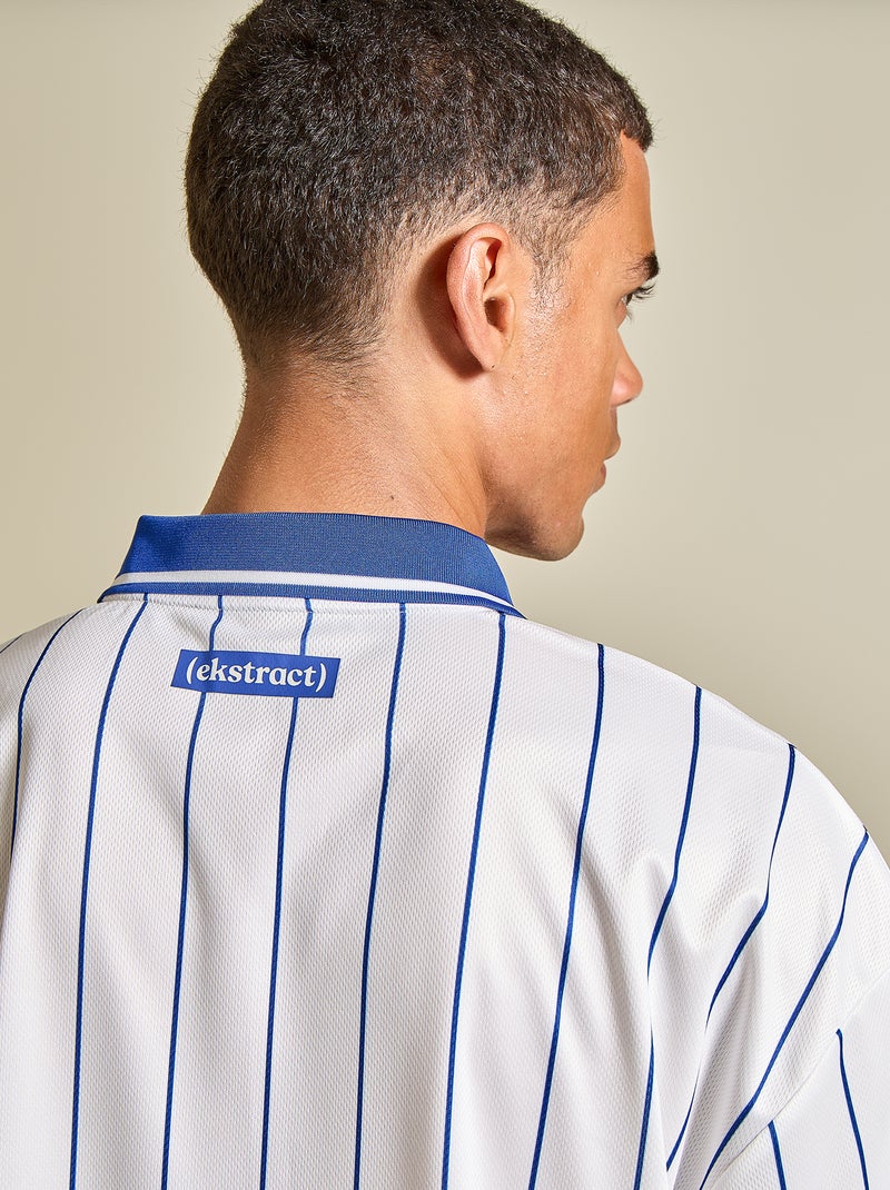 Fussball-T-Shirt mit kurzen Ärmeln Blanc - Kiabi