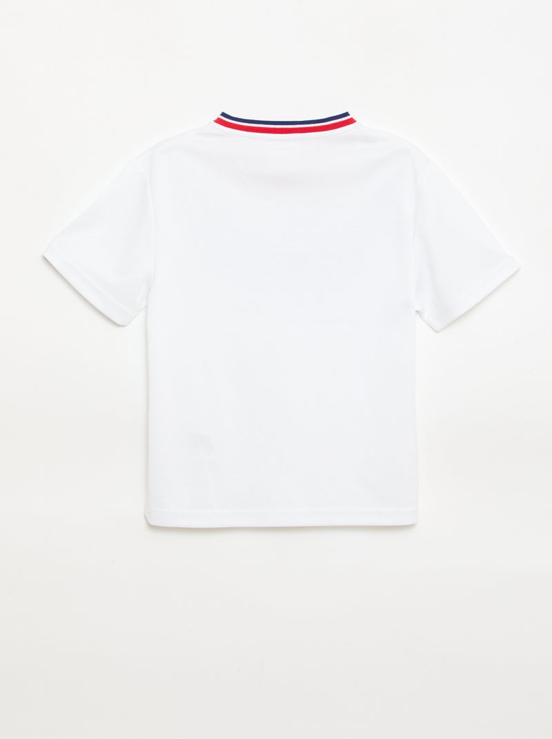 Fussballtrikot Frankreich Weiß - Kiabi