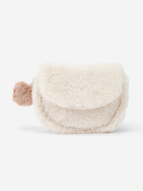 Fuzzy Knit Shoulder Bag - Kiabi Fuzzy Knit Shoulder Bag - Kiabi