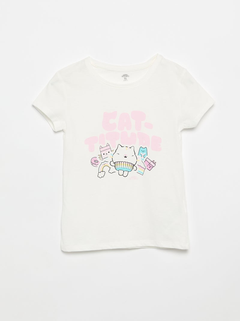 "Gabby's Dollhouse" 2-piece short pajama set White - Kiabi