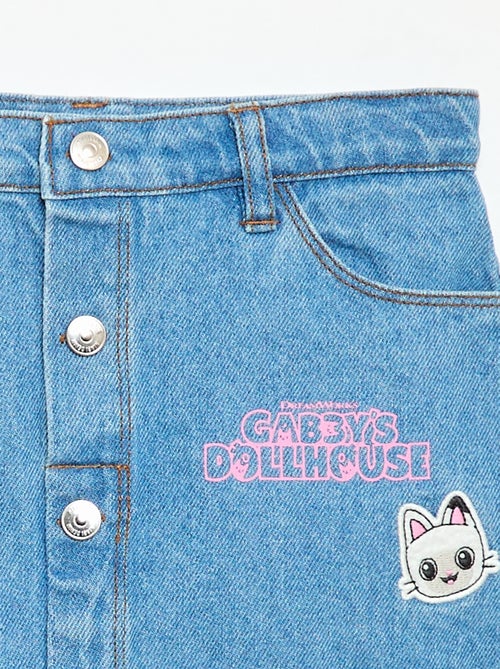 Gabby's Dollhouse' denim skirt - Kiabi
