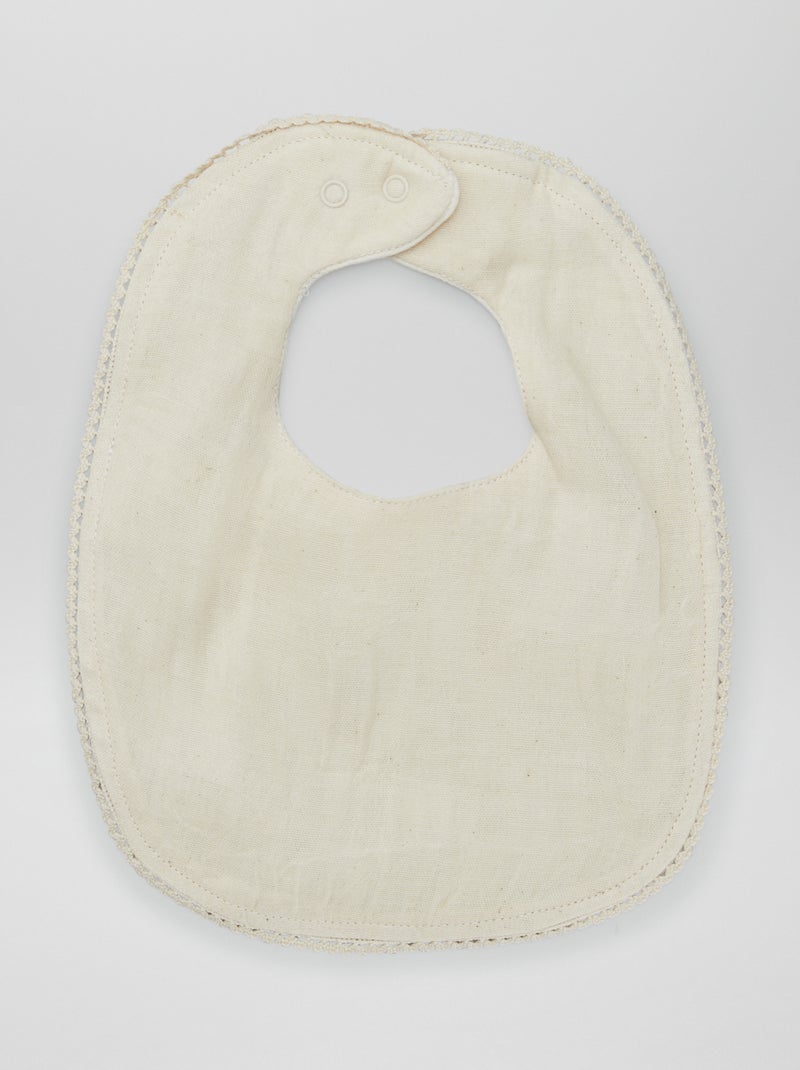 Geburtsset unisex "New born in the family" - 6-teilig Beige - Kiabi