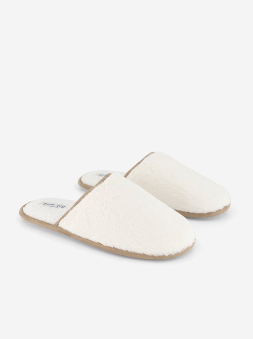 Gefütterte Mules-Hausschuhe - Kiabi Gefütterte Mules-Hausschuhe - Kiabi