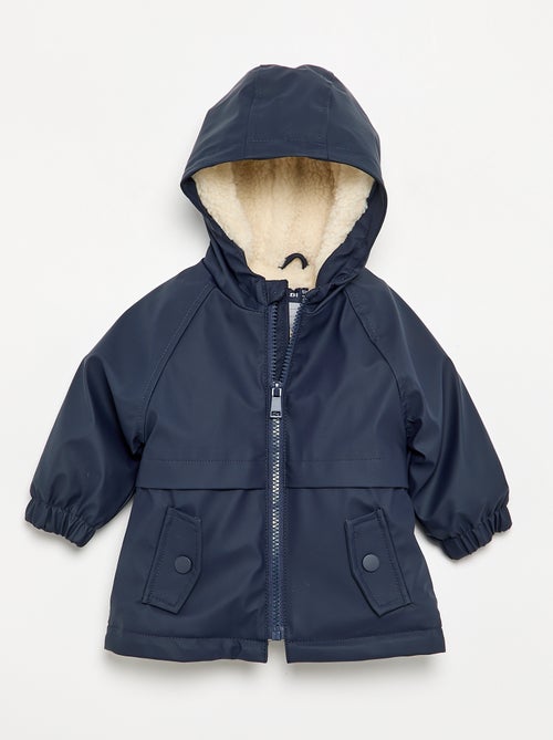 Gefütterter Parka mit Kapuze - Kiabi