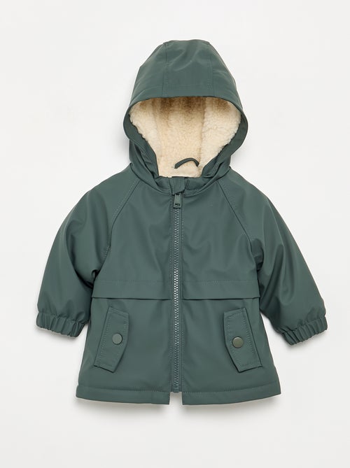 Gefütterter Parka mit Kapuze - Kiabi