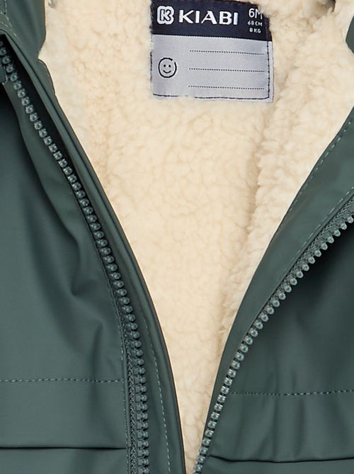 Gefütterter Parka mit Kapuze - Kiabi