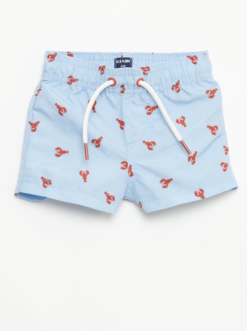 Gemusterte Badeshorts - Kiabi