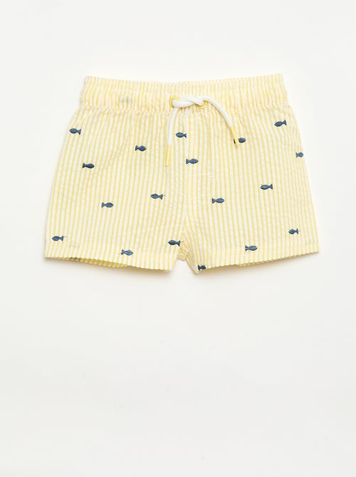 Gemusterte Badeshorts - Kiabi
