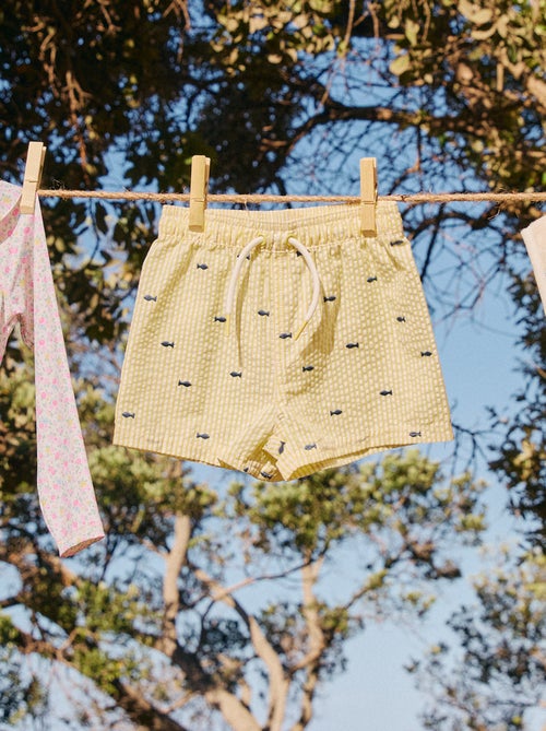Gemusterte Badeshorts - Kiabi