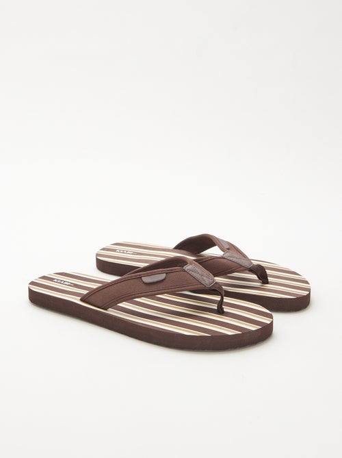 Gemusterte Flip-Flops - Kiabi