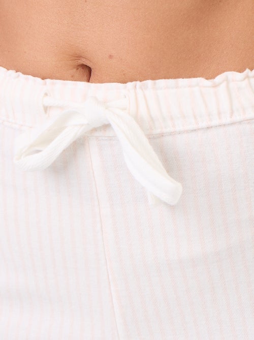 Gemustertes Pyjamahemd und Hose - 2-teilig - Kiabi