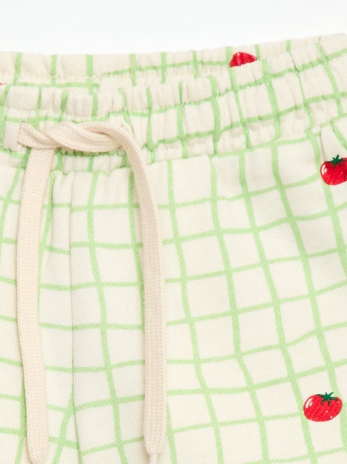 Gemustertes Sweat-Short - Kiabi