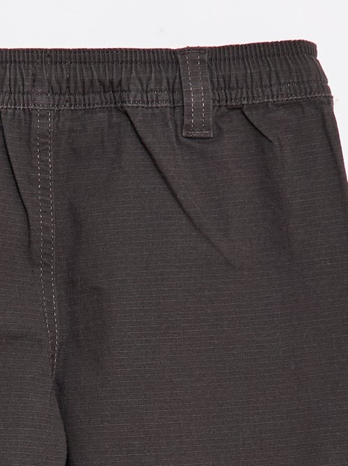 Gerade Baumwollhose einfarbig - Kollektion "Einfach Anziehen" - Kiabi