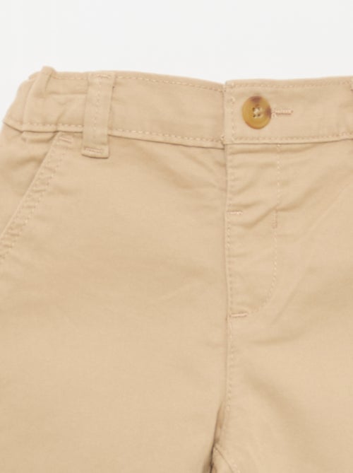 Gerade Chino aus Stretch-Baumwolle - Kiabi
