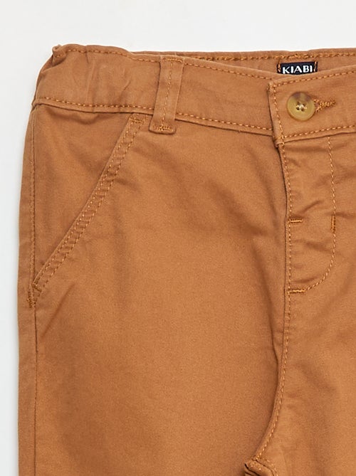 Gerade Chino aus Stretch-Baumwolle - Kiabi
