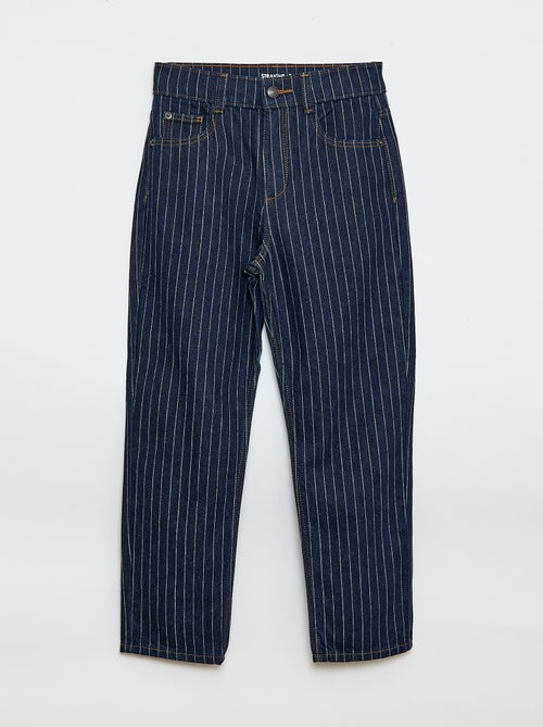 Gerade Denim-Hose mit Muster – einfach zum Verlieben! - Kiabi