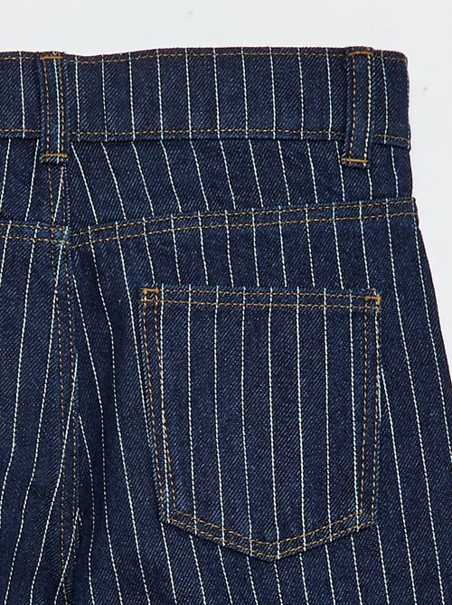 Gerade Denim-Hose mit Muster – einfach zum Verlieben! - Kiabi