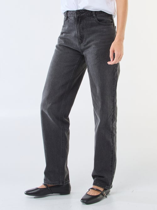 Gerade Denim-Jeans aus Baumwolle - Kiabi