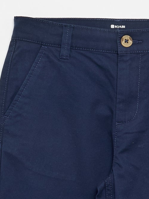 Gerade geschnittene Baumwollhose - Kiabi