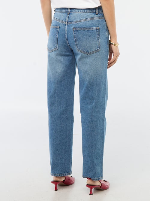Gerade geschnittene Jeans Regular Fit - L28 - Kiabi