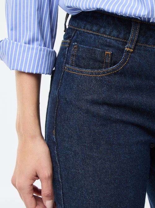Gerade geschnittene Regular-Fit-Jeans aus Baumwolle - L28 - Kiabi