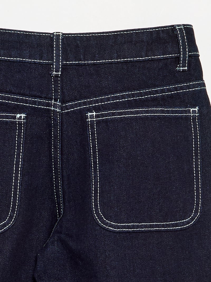 Gerade Jeanshose Bleu - Kiabi