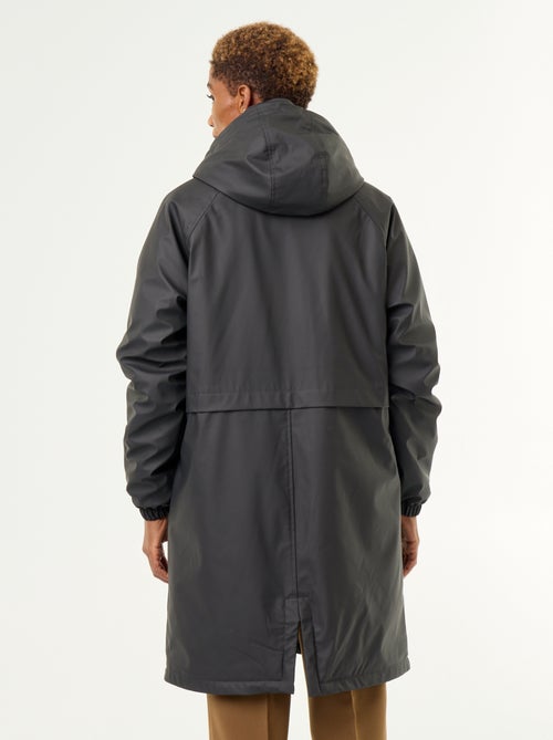 Gerader Parka mit Kunstfellfutter - Kiabi