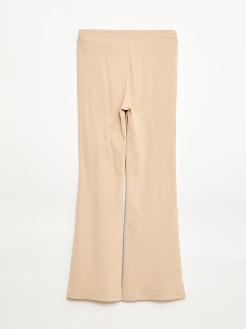 Gerippte Flare-Leggings - Kiabi