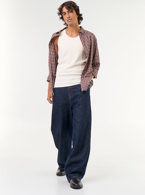 Gerippte Jersey-Tanktops - Kiabi
