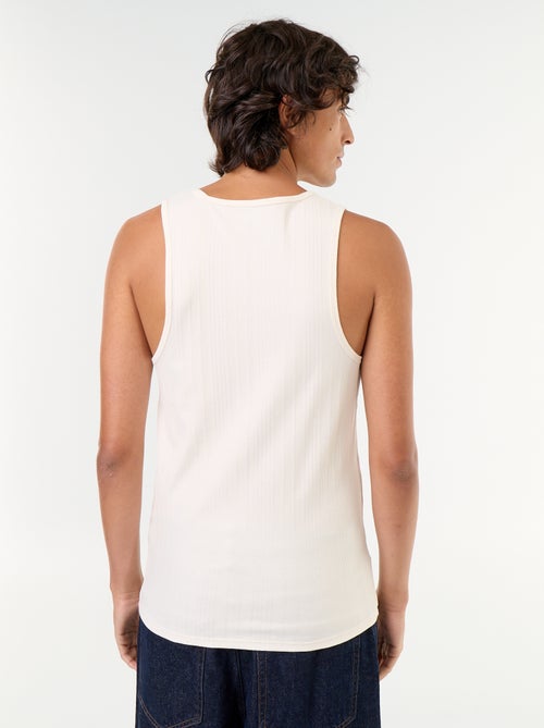 Gerippte Jersey-Tanktops - Kiabi
