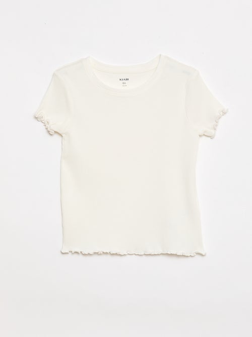 Gerippte T-Shirts im 2er-Pack - Kiabi