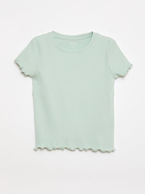 Gerippte T-Shirts im 2er-Pack - Kiabi
