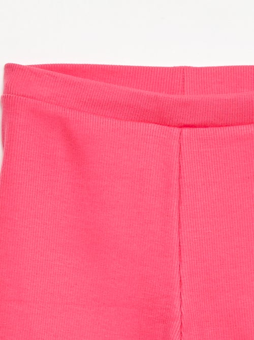 Gerippte Velo-Shorts - Kiabi