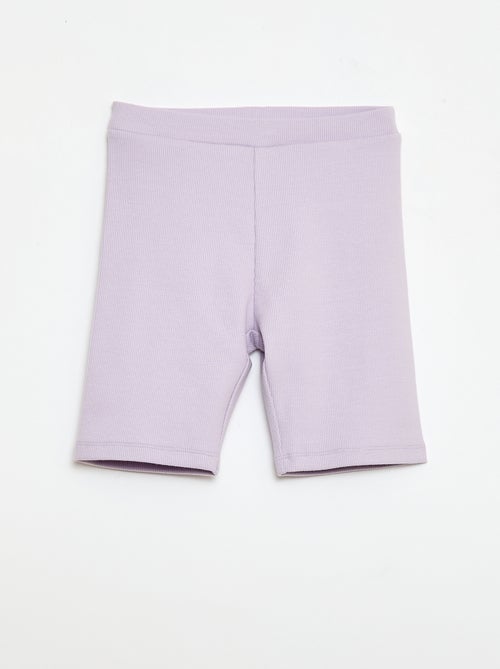 Gerippte Velo-Shorts - Kiabi