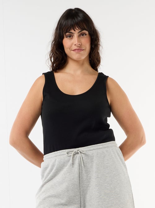 Geripptes Basic-Top - Kiabi Geripptes Basic-Top - Kiabi
