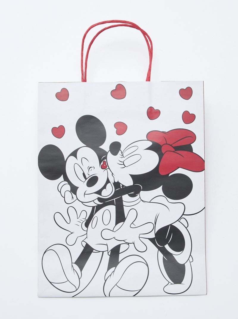Geschenktüte aus Papier 'Mickey' 'Disney' Beige - Kiabi