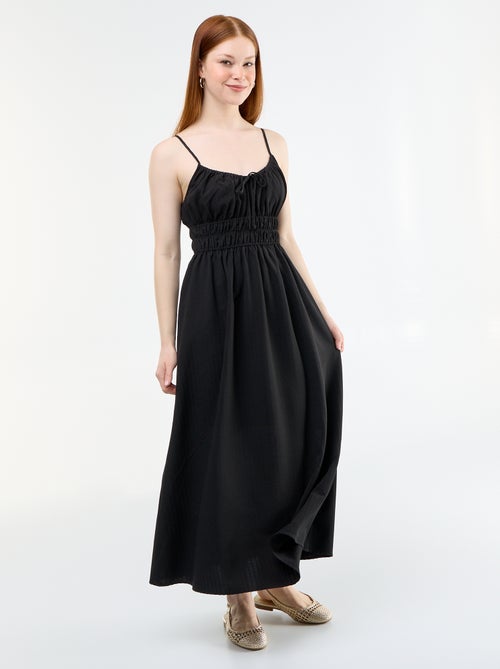 Gesmoktes Midikleid - Kiabi