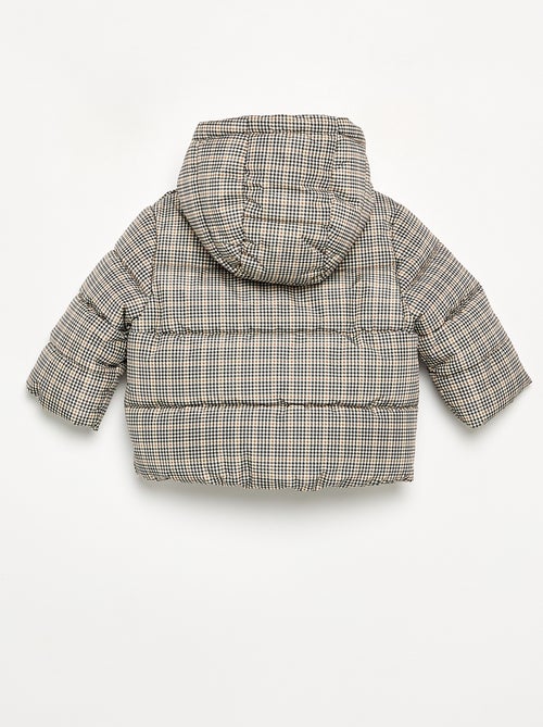 Gesteppte Daunenjacke mit Kapuze - Kiabi