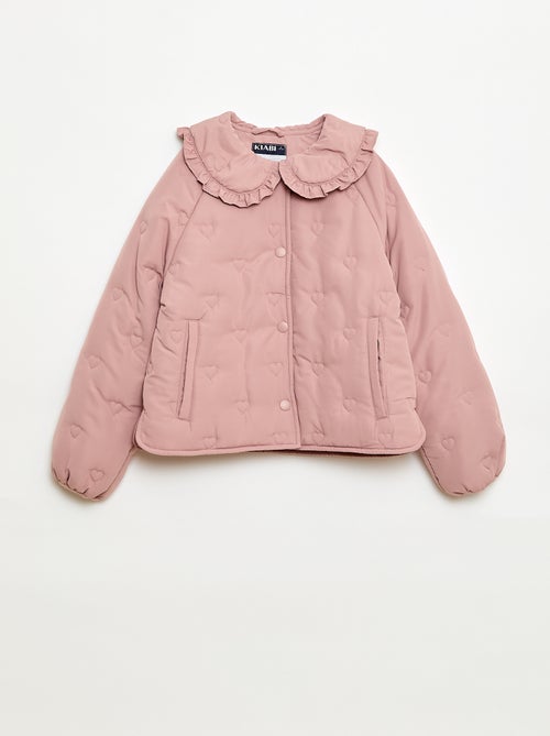 Gesteppte Jacke mit Claudine-Kragen - Kiabi