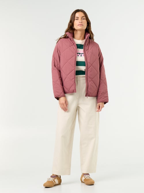 Gesteppte, wasserabweisende Jacke - Kiabi