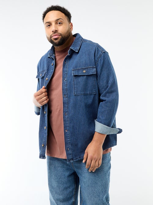 Gestreiftes Jeanshemd - Kiabi