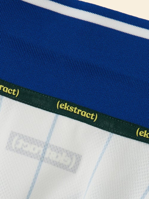 Gestreiftes kurzärmliges Fussball-T-Shirt (Ekstract) - Kiabi