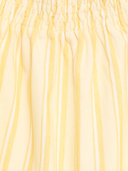 Gestreiftes Trägerkleid - Kiabi