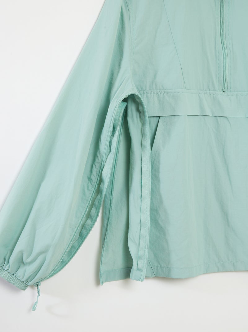 Giacca a vento leggera - collezione facile da indossare VERDE - Kiabi