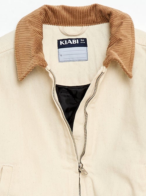 Giacca bomber in denim - Kiabi