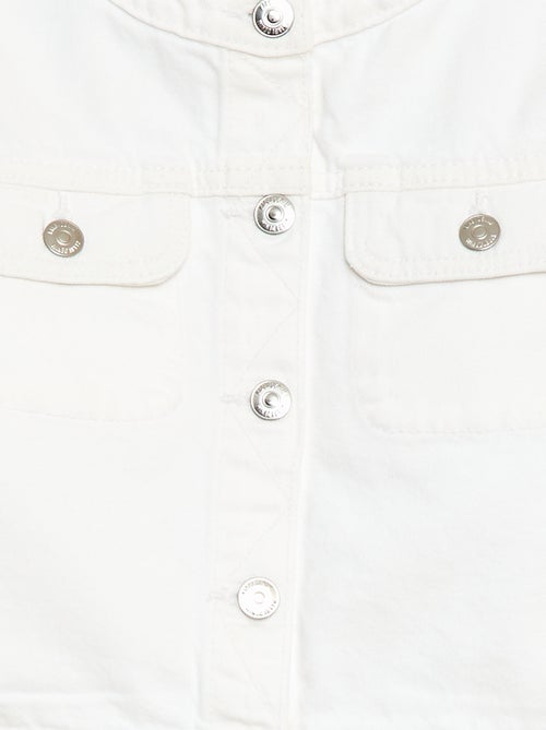 Giacca di jeans con scollo rotondo - Kiabi