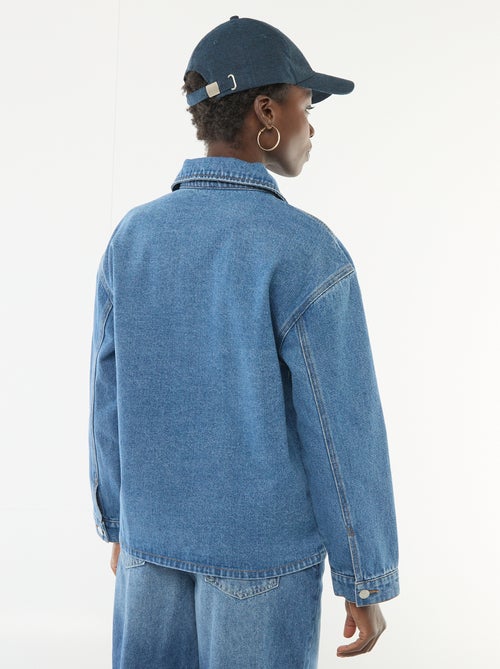 Giacca di jeans con tasche applicate - Kiabi