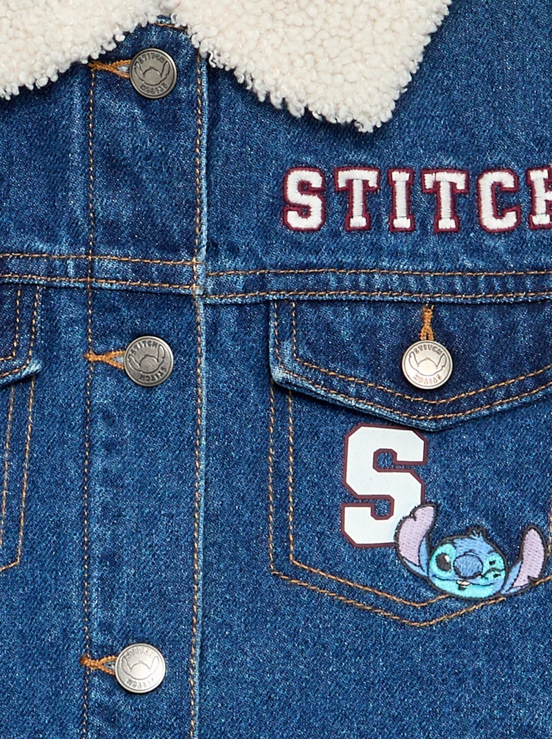 Giacca di jeans 'Disney' 'Stitch' Blu - Kiabi