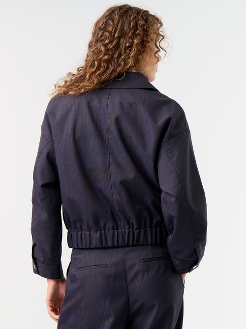 Giacca fluida con apertura a zip - Kiabi