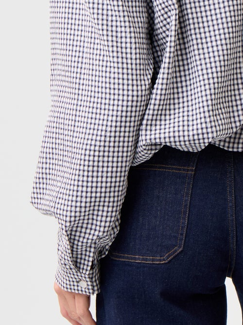 Giacca stile bomber a quadri - Kiabi